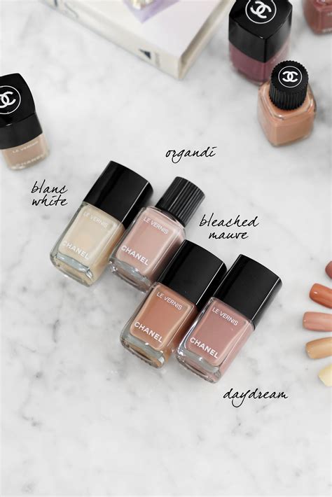 chanel blanc nail polish|chanel nail polish colour chart.